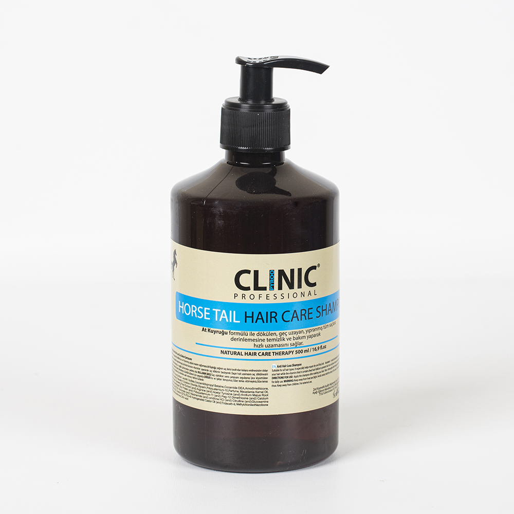 Clinic Bakım Şampuanı 500 ML (At Kuyruğu, Keratin, Milk Honey)